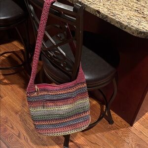 The Sak Multicolor Crochet Shoulder Bag
